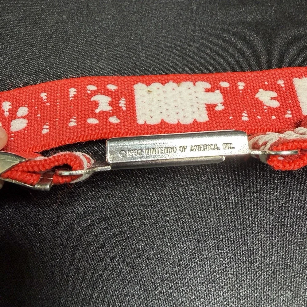 VTG 1982 Nintendo Donkey Kong Childrens Belt Rare Arcade Video Game Nostalgic